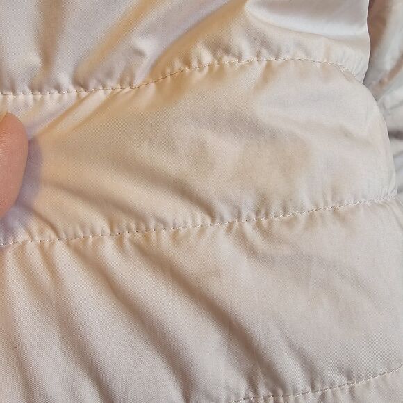 The North Face Mossbud Reversible Softshell Fleece Jacket Girls XL 18 Gray Pink - Picture 15 of 15